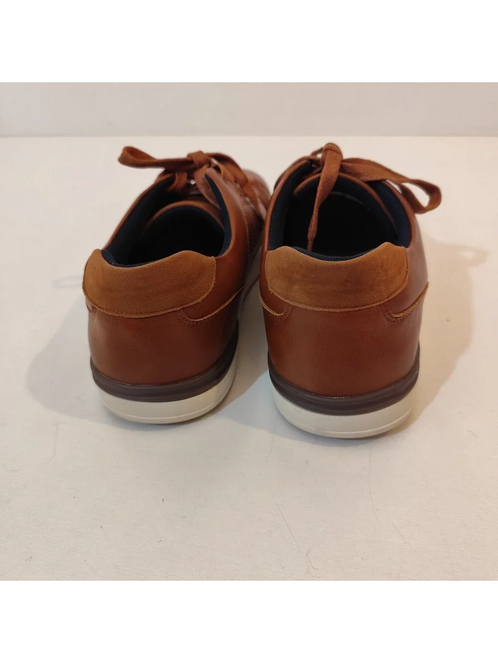 Bruno Marc Casual Dress Sneakers Men's Lace Up Shoes Brown Size 10
